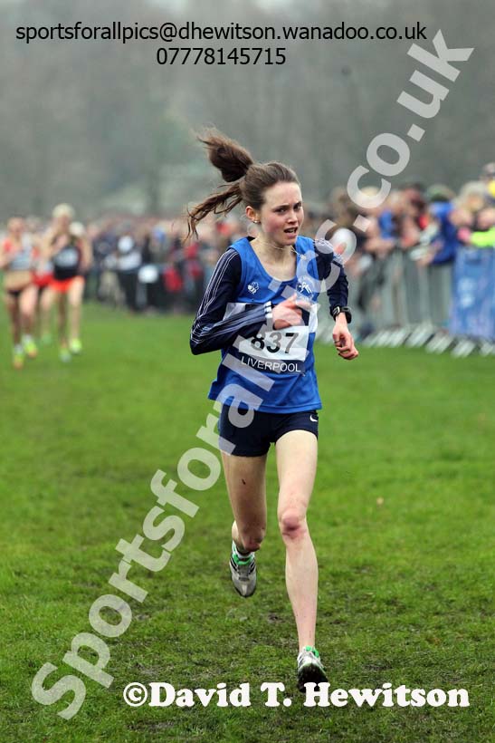 Senior women's European Cross Country Trials, Sefton Park, Liverpool. Photo: David T. Hewitson/Sports for All Pics